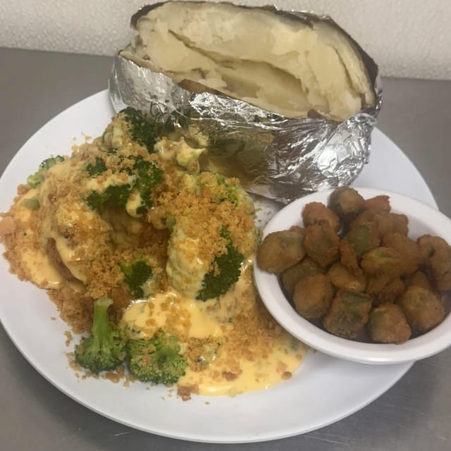Wednesday Special - Broccoli Cheddar Chicken.