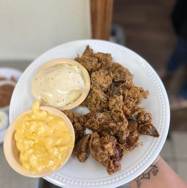 Chicken Liver Plate.