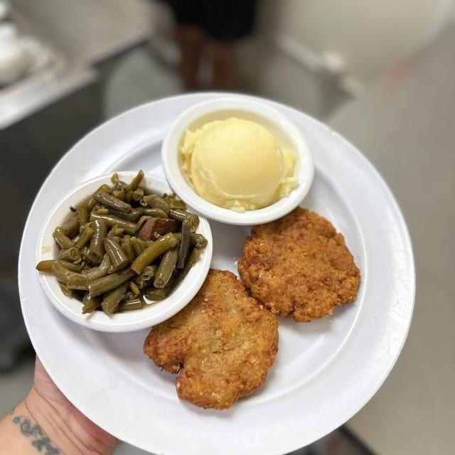 Friday Special - Salmon Patties.