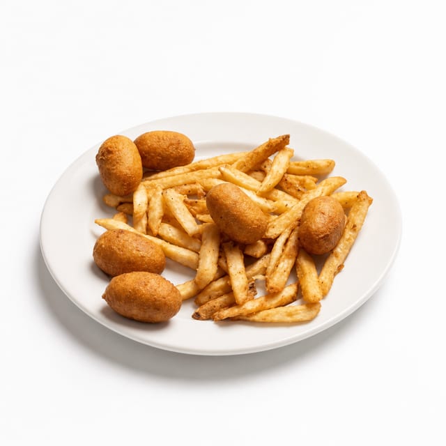 Mini Corn Dogs.