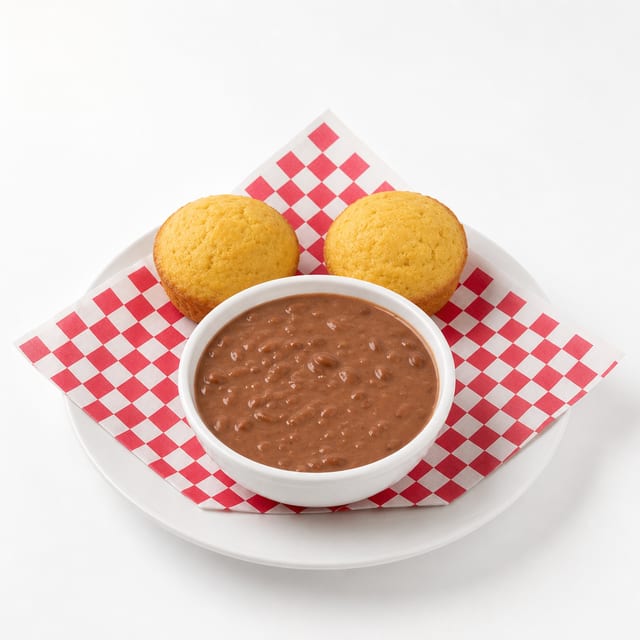 Bowl of Signature Pinto Beans.